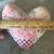 10 vintage hand made puffy hearts patchwork 11 thumbnail