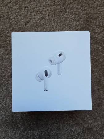 New In Box Apple Airpods Pro 2 Wireless Earbuds, Hearing Aid 1