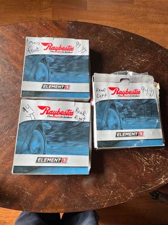 Yj complete new e brake cables 1