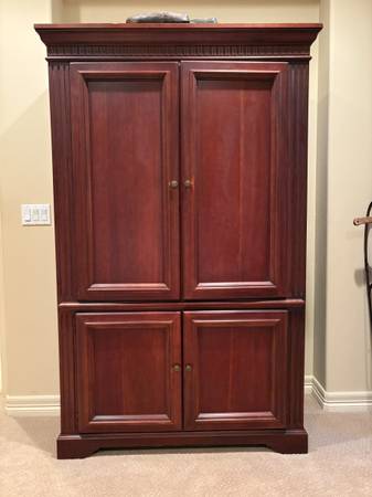 Armoire, solid hardwood 1
