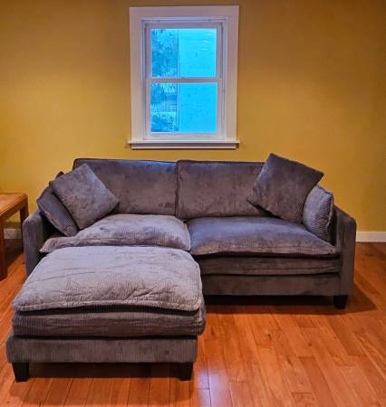 Thin loveseat 70inches long 28 wide 1