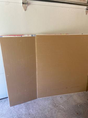 1/4” sheetrock 1
