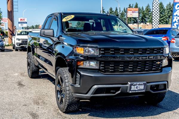 2021 Chevrolet Silverado 1500 4x4 4WD Chevy Truck Custom Doble Cabina - $29,677 (1st Gear Motorsports)63623060598019122
