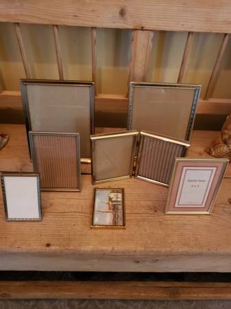 Vintage Brass Frames..4 1