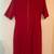 Red Stretch Dress With 2 Pockets 2 thumbnail