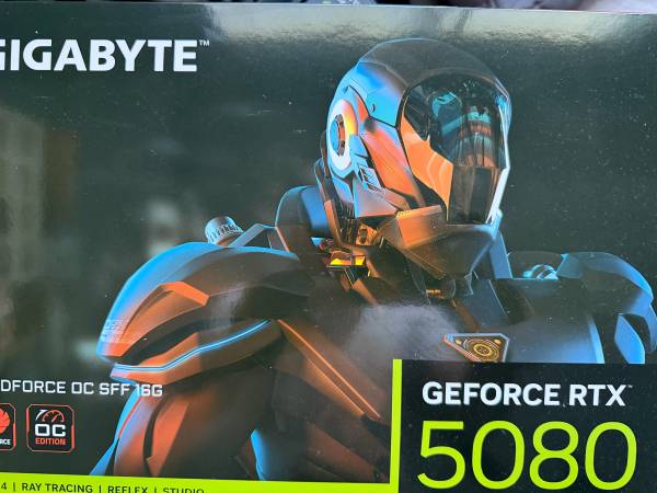 RTX  5080 Gigabyte Windforce water cooled 1