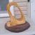 Large Unique Carved Wood Circle of Life Abstract Wood Sculptor Sitting 1 thumbnail