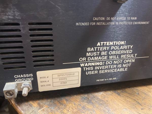 Older but functioning Heart Interface HF-12 Inverter/charger - $200 (Ballard)63442844999171121
