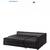 IKEA-L shape Black couch 8 thumbnail
