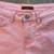 7 For All Mankind Pink Denim Shorts Youth 14 / XS 1 thumbnail