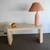 Postmodern 1980s white laminate credenza / console / vanity 2 thumbnail
