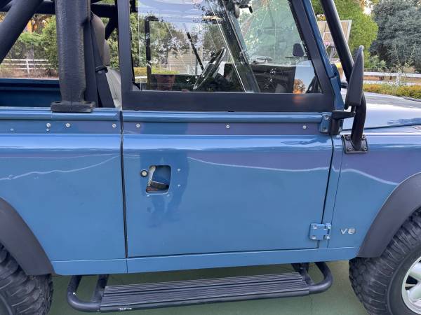 1994 Land Rover Defender 90 NAS Aries Blue - $72,000 (san rafael)63487029201281123