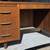 Mid Century Modern Executive Desk Mid Mod Finished Back Vintage 1 thumbnail