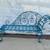 Gorgeous Rare Wrought Iron Patio Garden Chaise Settee Lounge Vintage 3 thumbnail