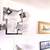 MID-CENTURY - MODERN CHROME WALL LAMP - RARE AND UNIQUE 4 LIGHTS 70s 12 thumbnail