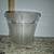 Vintage Frosted Glass Ice Bucket W/Hammered Metal Handle 3 thumbnail