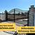 Affordable DRIVEWAY GATES Galvanized Gate Wrought Iron Security 3 thumbnail