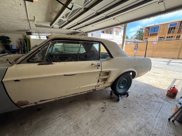 1967 ford mustang V8 Coupe - $4,500 (Pacific beach)63470053487363121