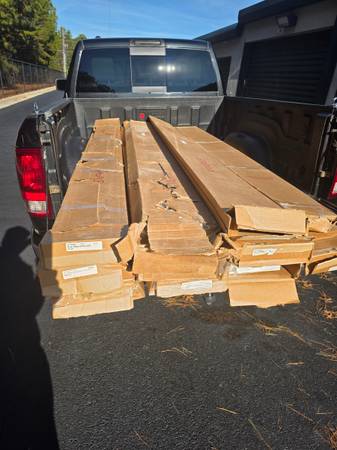 Sylvania 8ft Flourescent Eco-Light Fixtures w/ bulbs (new) 1