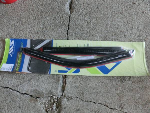 Dodge Ram window vent visor crew cab 1