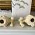 Vintage Japanese Ceramic Foo Dogs Shi Shi Guardian Lions Figurines 3.5” 9 thumbnail