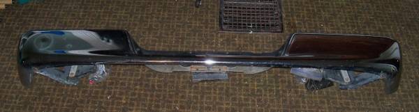 03-09 Dodge Ram Heavy Duty SLT 1500 2500 3500 Rear Chrome Bumper 1