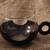S/6 Pyrex Roly Poly Coffee Glasses w/ holder 3 thumbnail