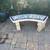 Mexican patio concrete table and benches 2 thumbnail