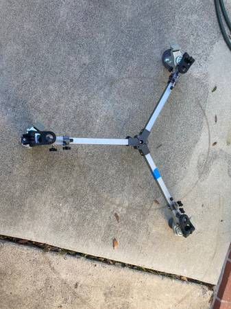 ProAm professional, heavy duty, tripod, dolly 1