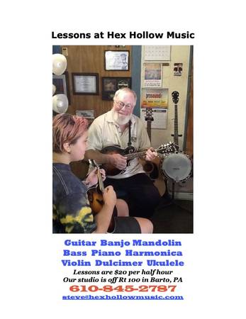 Music Lessons ~ Experienced Instructor (Barto)64036928391681120
