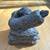 Hand-Carved Solid Stone Sculpture - African Woman, Arm Raised (Heavy) 2 thumbnail