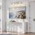 Modern Bathroom Vanity Light Fixtures, 4-Light Brushed Nickel 8 thumbnail