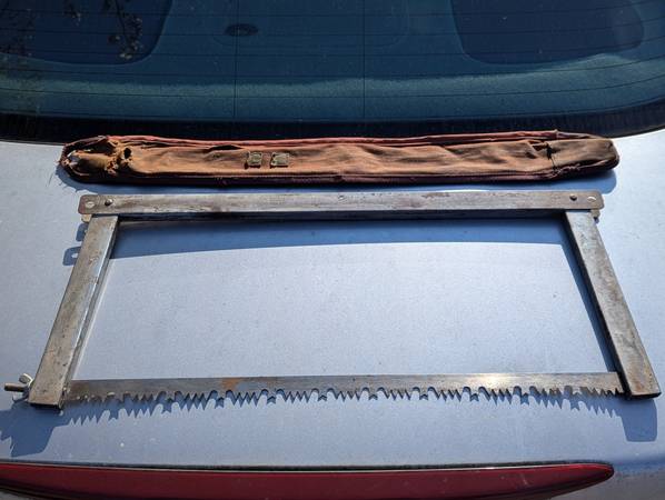 folding compact CAMP SAW peters metal light wt 1