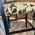 Set of two! Linon Cole Wooden Black Barstool with 30" Seat Height and 6 thumbnail