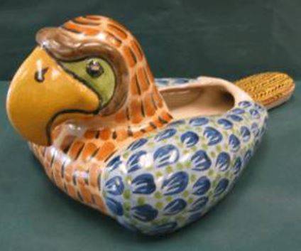 Ceramic Parrot Planter # 2 1