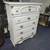 Classic white chest of drawers 4 thumbnail
