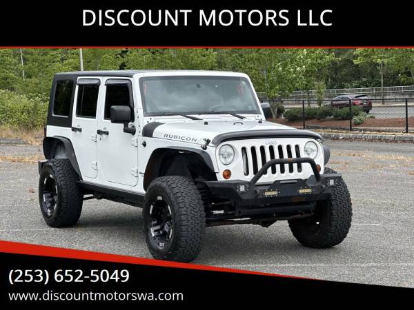 2010 Jeep Wrangler Unlimited 4x4 4WD Rubicon  4dr SUV SUV - $10,900 (Discount Motors LLC)634849330071071212