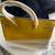 Handbag, Yellow, with Gold Lock and Key - Gorgeous 6 thumbnail