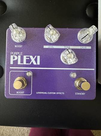 Purple Plexi Plus - Marshall Plexi in a pedal by LovePedal 1