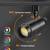NEW 4 Pack VANoopee 3-Color Zoomable 20W LED Track Lighting Heads 7 thumbnail