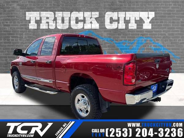 2008 Dodge Ram 2500 Laramie Quad Cab - $27,950 (Sumner, WA)63438305910401124