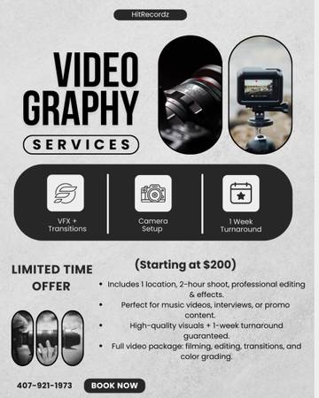 Videography Services 1