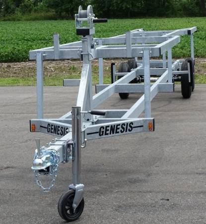 24’ Genesis Pontoon Trailer 1