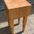 Butcher Block Table 18" x 18" 1 thumbnail