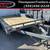 ~SALE~ Flatbed Car Trailer ~ 7x18 ~ ThompsonTrailers.com 2 thumbnail