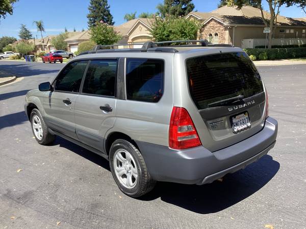 2005 SUBARU FORESTER X AWD - $4,850 (MODESTO)63470781040257122