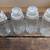 Set of 4 Vintage Smuckers Clear Glass Lidded Canister Jars 1 thumbnail