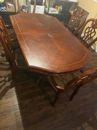 Table and chairs 1