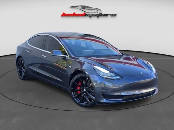 2019 TESLA MODEL 3 PERFORMANCE SEDAN 4D 1
