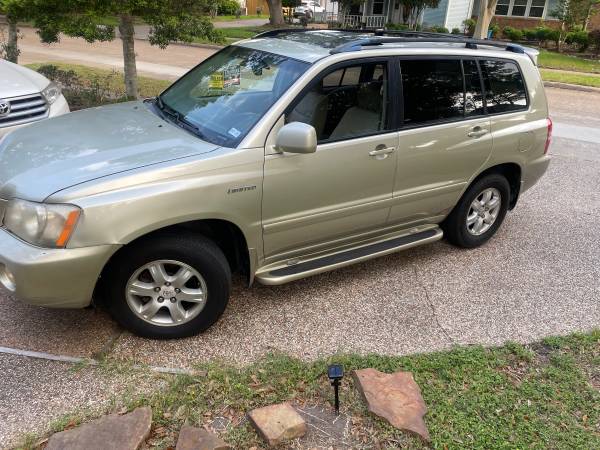 2003 Toyota Highlander Limited - $4,200 (Houston)63617035831297122